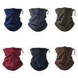 Popxstar Fleece Warm Winter Windproof Neck Tube Scarf for Men Women Bandana Mask Half Face Cover Cycling Ski Sport Camping Hiking Scarf