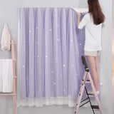 Popxstar Magic Strap Curtains for Windows Living Room Bedroom Magic Tape Tulle for windows small window sheer curtain Gauze