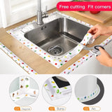 Popxstar For Bathroom Kitchen Accessories Shower Bath Sealing Strip Tape Caulk Strip Self Adhesive Waterproof Wall Sticker Sink Edge Tape