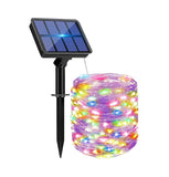 Popxstar 50/100/200/300LED Solar Light Outdoor Lamp String Lights For Holiday Christmas Party Waterproof Fairy Lights Garden Garland Lamp