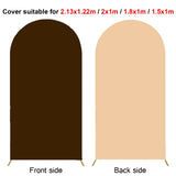 Popxstar 2X1M Arch Backdrops Covers Photography Background Backdrop Wedding Birthday Party Decoration Double-sided Elastic Fabric Cover