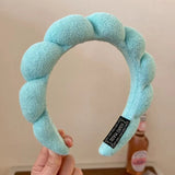 Popxstar Fashion Sponge Headband For Women Hair Accessories Multifunction Head Band For Face Washing Makeup Removal Shower Hair Band