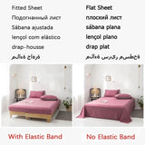 Popxstar Luxury Autumn Winter Warm Pink Bedding Set Plush Kawaii Mink Velvet Queen Duvet Cover Set with Sheets Single Double Bedding Sets