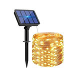 Popxstar 50/100/200/300LED Solar Light Outdoor Lamp String Lights For Holiday Christmas Party Waterproof Fairy Lights Garden Garland Lamp