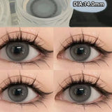 Popxstar 1 Pair High Quality Color Contact Lenses with Diopter Myopia Eyes Contacts Lens Beauty Pupil Makeup Yearly