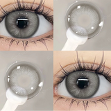 Popxstar Korean Lenses Colored Contact Lenses with Degree Myopia Lenses Blue Eye Lens Graduated Contact Lenses