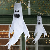 Popxstar Halloween Decoration Ghost Wind Tunnel LED Luminous Ghost Pendant Ghost Festival Hanging Ghost Venue Layout Props