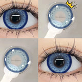 Popxstar Korean Lenses Colored Contact Lenses with Prescription Blue Myopia Lenses Korean Lenses High Quality Lenses