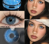 Popxstar 1 Pair New Natural Colored Contact Lenses for Eyes Fashion Blue Eye Lenses Brown Lenses Yearly Lenses Green Eye Lenses