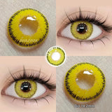 Popxstar -2PCS/1Pair Halloween COSPALY Series Colorful Lenses for Eyes Colored Cosmetic Contact Lenses Crazy Lens for Yearly Use