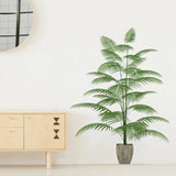 Popxstar Waterproof Self-adhesive Green Plant Potted Wall Sticker