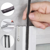 Popxstar Door Window Seal Brush Strip For Home Elastic straight hair sealing strip Door Window Etc Seal Strip Weather Strip Seal Tape