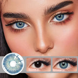 Popxstar 1 Pair Colored Contact Lenses Natural Look Brown Eye Lenses Gray Contact Blue Lenses Fast Delivery Green Eye Lenses