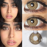 Popxstar 1 Pair Colored Contact Lenses Natural Look Brown Eye Lenses Gray Contact Blue Lenses Fast Delivery Green Eye Lenses