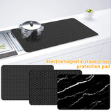 Popxstar Induction Cooker Covers Top Stove Protector Non-Slip Stove Covers Anti-Scratch Kitchen Induction Cooker Mat Kitchen Gadgets