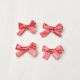 Popxstar 1Pc New Sweet Bowknot Hair Clips Hair Accessories Fairy Bow Hairpin Headwear Mini Ribbon Barrette Girls Cute Bowknot Hairpin DIY