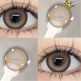 Popxstar 1 Pair Korean Lenses Colored Contact Lenses for Eyes Big Eye Lenses Brown Lenses Blue Eye Lenses High Quaility Lense