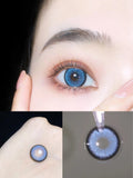 Popxstar2Pcs Natural Color Contact Lenses for Eye with Myopia Power High Quality Eyes Contacts Lens Beautiful Pupil