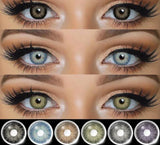 Color Contact Lenses For Eyes Pattaya Natural Yearly Use Lenses Blue Multicolored Contact Lens Beauty Pupils