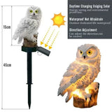 Popxstar Solar Lamp Owl /ParrotAnimal Solar Garden Lights Powered Solar Led Light Outdoor Garden Decoration Lamp Waterproof Solar Lights