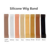 Popxstar 1PC Silicone Grip Wig Band Adjustable Silicone Wig Headband Fix Non Slip Wig Bands Seamless Wig Band Wig Grip Band