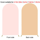 Popxstar 2X1M Arch Backdrops Covers Photography Background Backdrop Wedding Birthday Party Decoration Double-sided Elastic Fabric Cover