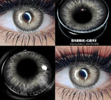 Natural Colored Contacts Lenses Brown 2pcs Contacts Beautful Pupils Color Contacts Yearly Makeup Cosmetic Contact Lens