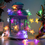 Popxstar LED Ball Garland Lights Fairy String Waterproof Outdoor Lamp Christmas Holiday Wedding Party Lights Decoration USB/Battery Power