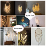 Popxstar big dream catcher hanging/light decoration nordic decoration home girls room/nursery/kids decor dreamcatcher children room new 5