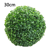 Popxstar Simulation Grass Ball Artificial Milan Grass Flower Home Decoration Green Crafts Outdoor Wedding Party Plastic Flower Ball