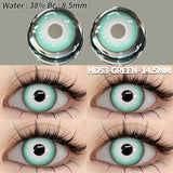 Popxstar Colored Contact Lenses for Eyes White Lenses Cosplay Contact Lenses Crazy Lenses Halloween Eyes Lens Black Lenses