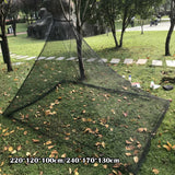 Popxstar Outdoor Camping Black Mosquito Net Lightweight Portable Mosquito Tent Outdoor Mosquito Bar Tent Family Size S L