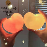 Popxstar Valentines decoration for home Romantic 3D Love-Heart Shape Lamps Funny Unique Ambient Light DIY Atmosphere Decoration Valentine's Day Table Ornaments Fashion