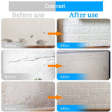 Popxstar 70cmx1/5/10m 3D Wallpaper Decoration Self-adhesive Antique Foam Brick Wallpaper Living Room Bedroom Waterproof 3d Wall Sticker