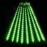 Popxstar 30cm /50cm Waterproof Meteor Shower Rain 8 Tube LED String Lights For Outdoor Holiday Christmas Decoration Tree EU/US/AU/UK Plug