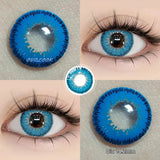 Popxstar -2PCS/1Pair Halloween COSPALY Series Colorful Lenses for Eyes Colored Cosmetic Contact Lenses Crazy Lens for Yearly Use