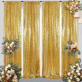 Popxstar Sequin Backdrop Curtain 60*240cm Glitter Photo Backdrop Curtain for Party Birthday Christmas Wedding Decoration