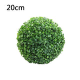 Popxstar Simulation Grass Ball Artificial Milan Grass Flower Home Decoration Green Crafts Outdoor Wedding Party Plastic Flower Ball