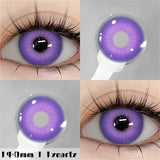 Popxstar New Fashion Color Contact Lenses for Eyes Anime Blue Eyes Contacts Lense Colorful Makeup Eyes Lenses Yearly 2pcs/pair