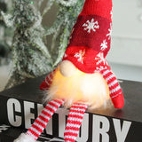 Popxstar New 6 Styles Glowing Gnome Christmas Faceless Doll Merry Christmas Home Decoration Navidad Natal Gift New Year Christmas Gifts