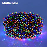 Popxstar shop party pieces 110 /220V Home LED String Lights Garland 10-100M Waterproof Fairy Light Christmas Wedding Party Holiday Garden Decoration