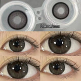 Popxstar 1 Pair Natural Colored Lenses for Eyes  baby Black Eyes Contacts Lens Beauty Pupil 1 Yearly  First Shipping