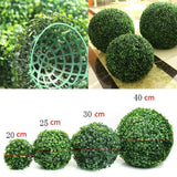 Popxstar Simulation Grass Ball Artificial Milan Grass Flower Home Decoration Green Crafts Outdoor Wedding Party Plastic Flower Ball