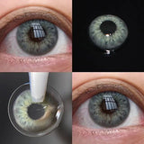 Popxstar 1 Pair Colored Contact Lenses Natural Look Brown Lenses Beauty Gray Lense Blue Lenses Fast Delivery Green Eye Lenses