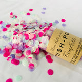 Popxstar Paper scraps push music confetti push tube holding a small salute wedding spray flower tube Push-Popconfetti