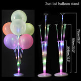 Popxstar Round balloon stand arch balloons wreath ring for wedding decoration baby shower kids birthday parties Christmas Ballon garland