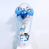 Popxstar Led Party Hot Air Balloon Bouquet Gift Surprise Tool Bopo Box Christmas Stuff Reveal Packing Wrap Gifting Packaging Basket Candy