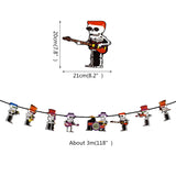 Popxstar Year Happy Halloween Banner Garland for Halloween Home hanging ornament Decorations Kids Child Favors Creative gift