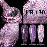 Popxstar 7.5ml Purple Reflective Cat Magnetic Gel Polish Semi Permanent Soak Off UV Led Gel Varnish Spring Nail Art Manicures