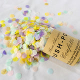 Popxstar Paper scraps push music confetti push tube holding a small salute wedding spray flower tube Push-Popconfetti